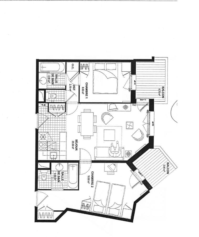 Arc 1950 Appartement 716 Manoir De Savoie Les Arcs  Bagian luar foto